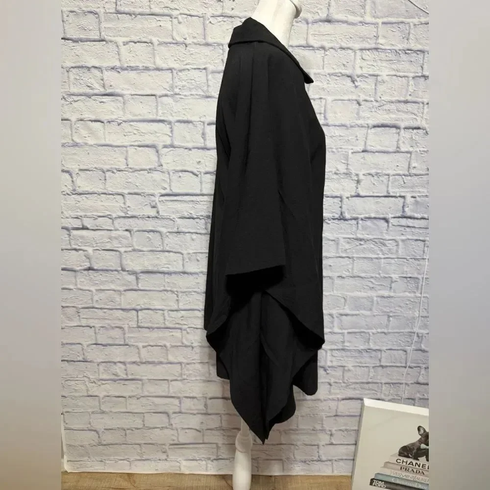 Carla Christoph Houston One Size Black Short Kaftan